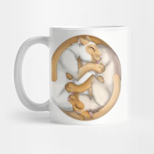 Yin-Yang Cats: Red Point Mug